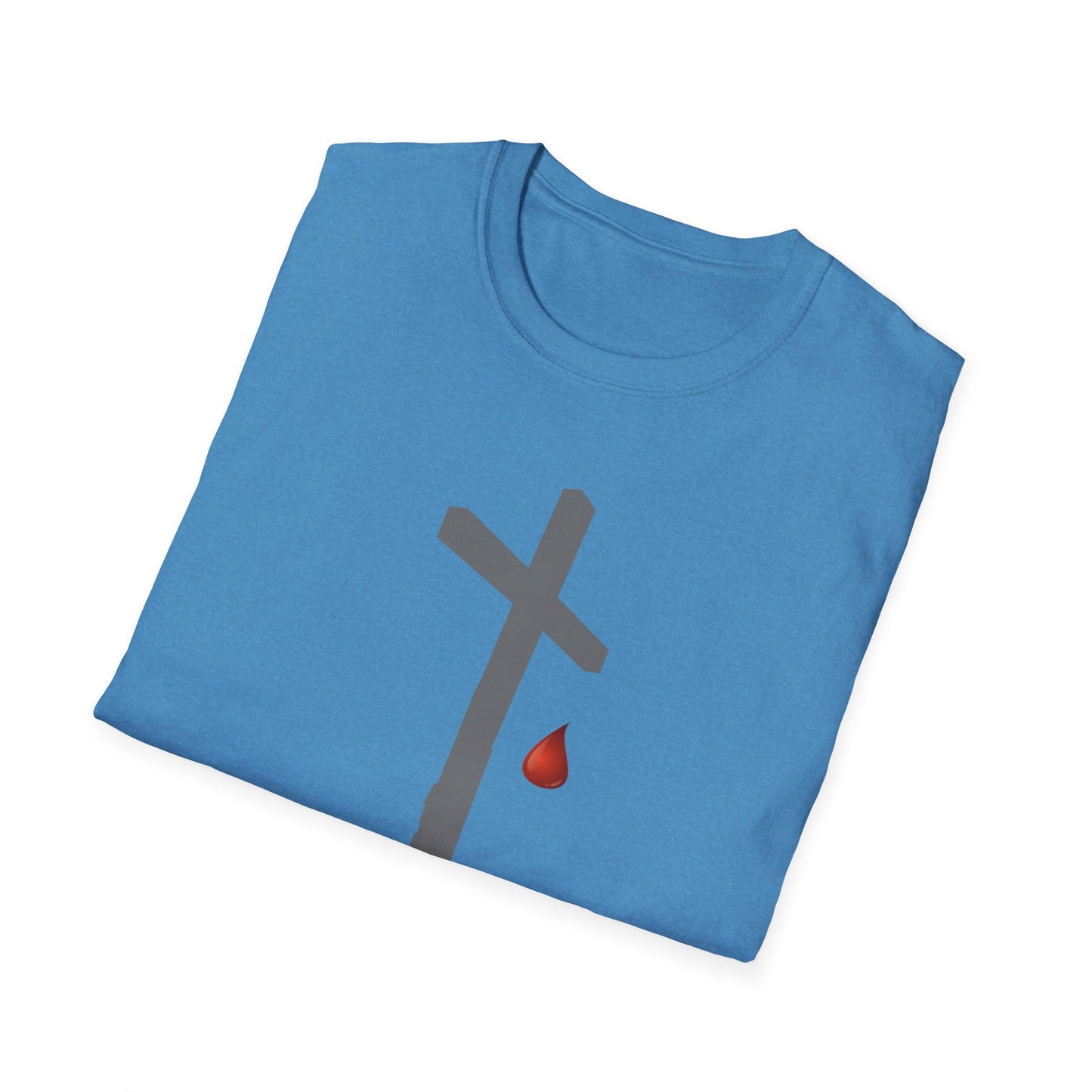 'The Blood' Faith-Inspired Unisex Softstyle T-Shirt