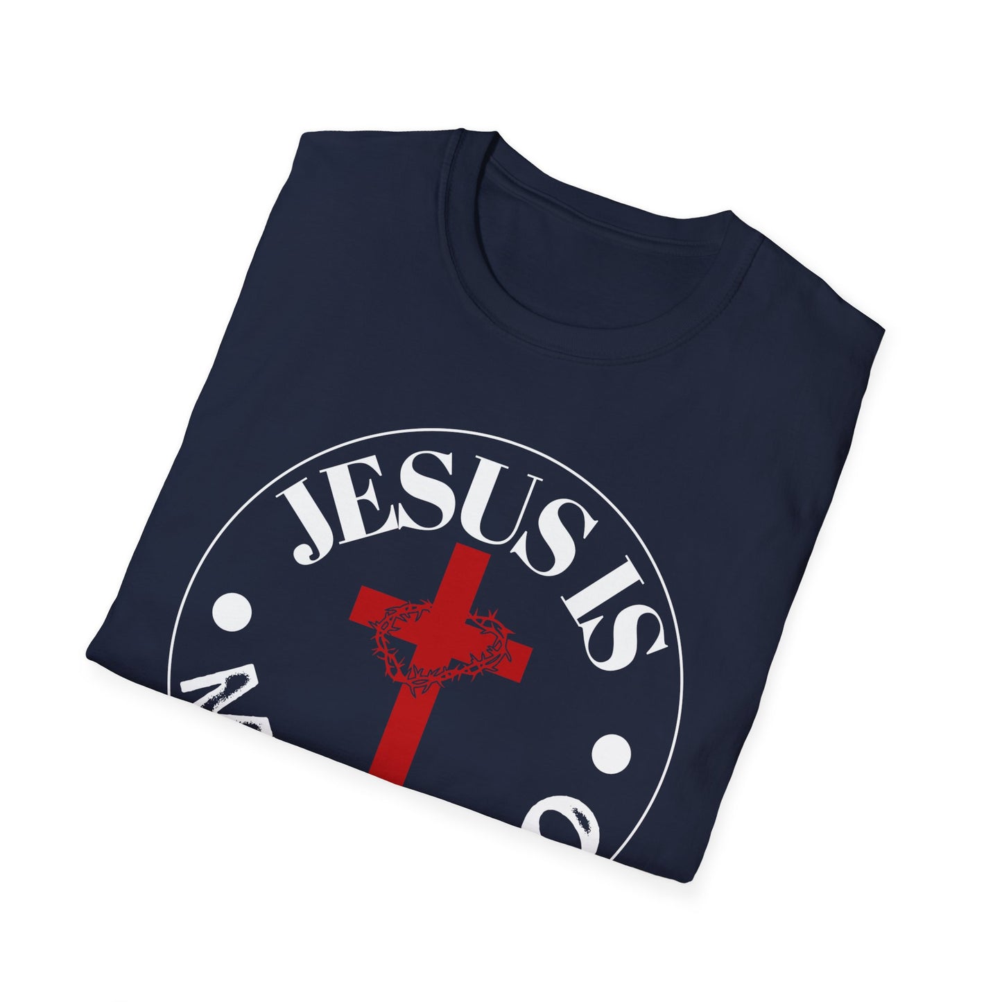 'Jesus is My Hero' Faith-Inspired Unisex Softstyle T-Shirt