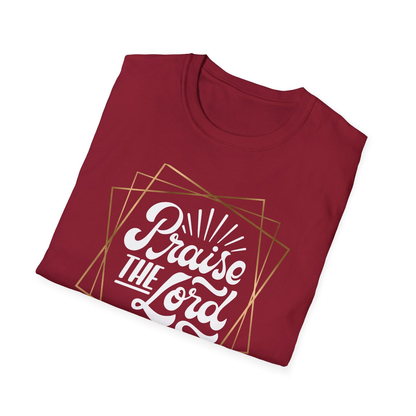 Praise the Lord Unisex Softstyle T-Shirt - Faith-Inspired Apparel for Everyday Wear