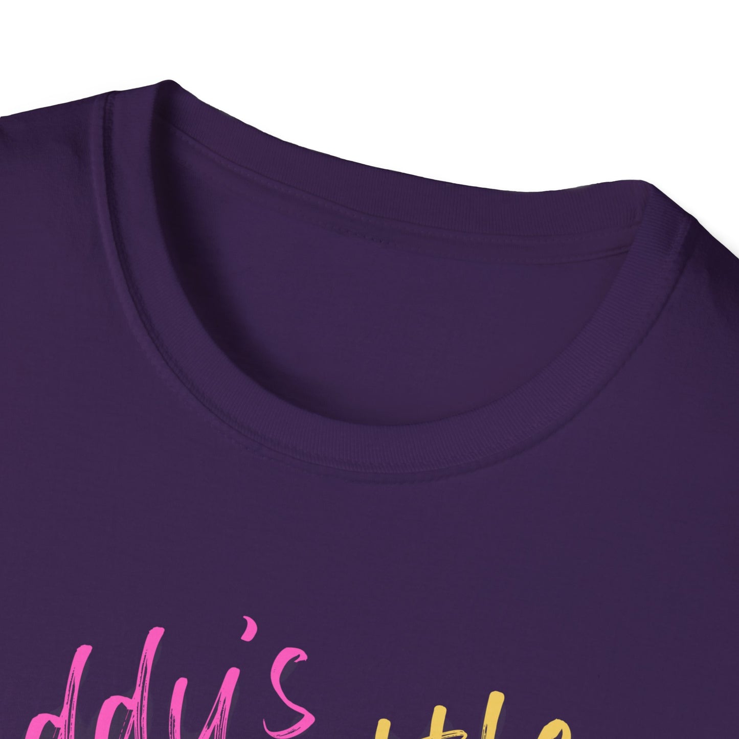 Daddy's Little Girl Unisex Softstyle T-Shirt - Cute Gift for Dads & Daughters
