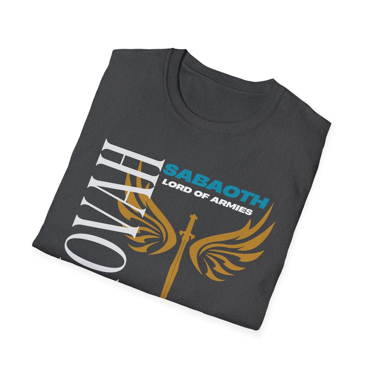 Jehovah Sabaoth Unisex Softstyle T-Shirt - Spiritual Faith Tee