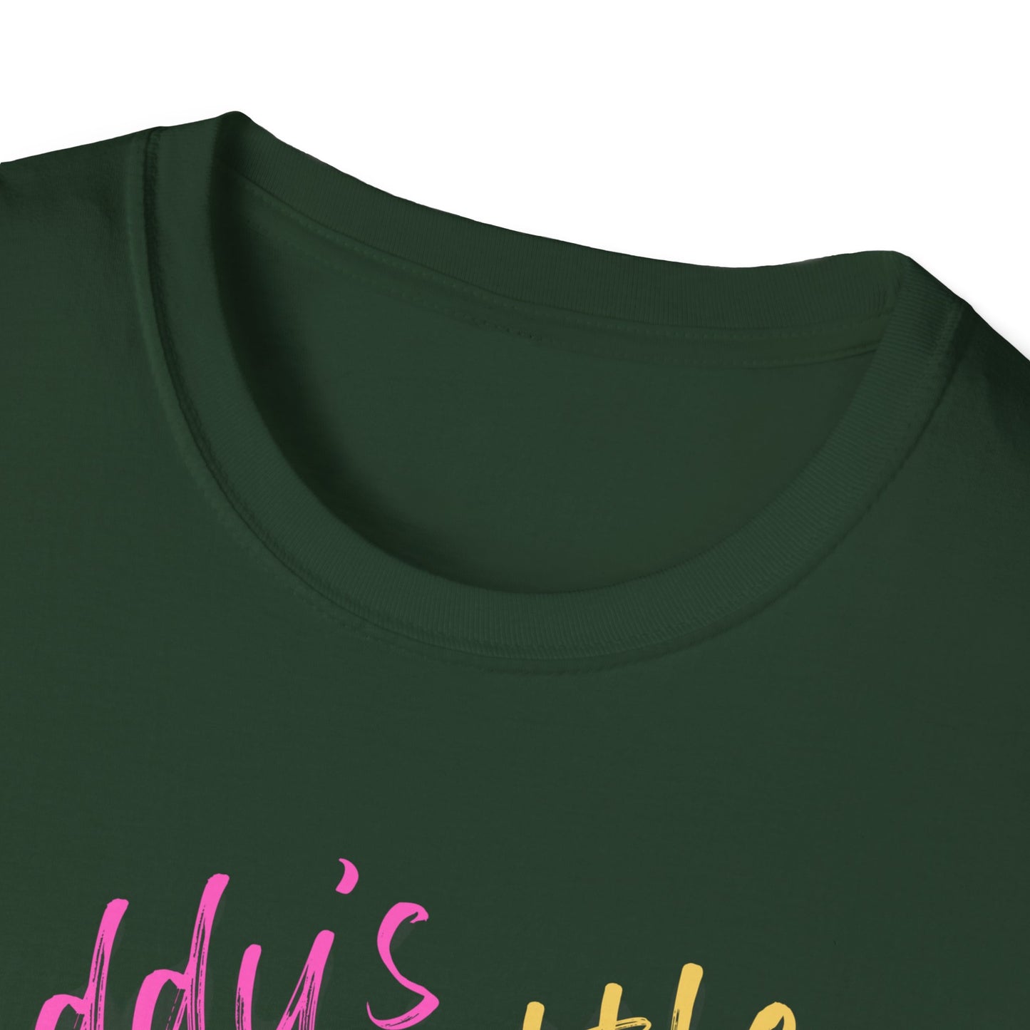 Daddy's Little Girl Unisex Softstyle T-Shirt - Cute Gift for Dads & Daughters