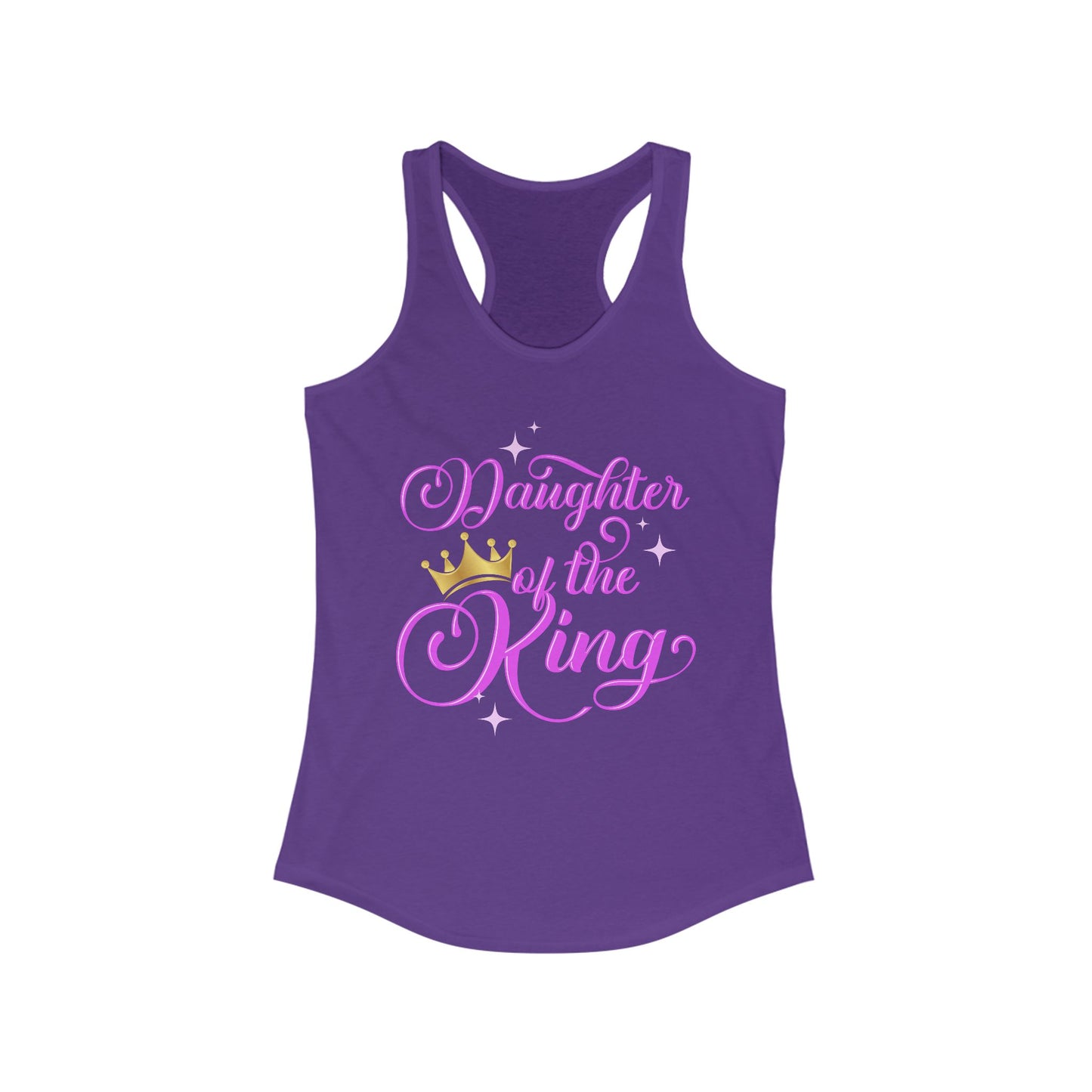 Daughter of the King Racerback Tank - Inspirational Women's Activewear