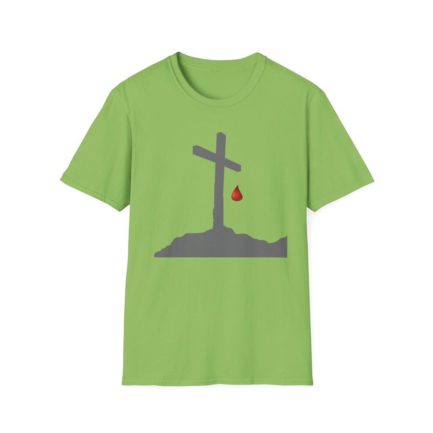'The Blood' Faith-Inspired Unisex Softstyle T-Shirt