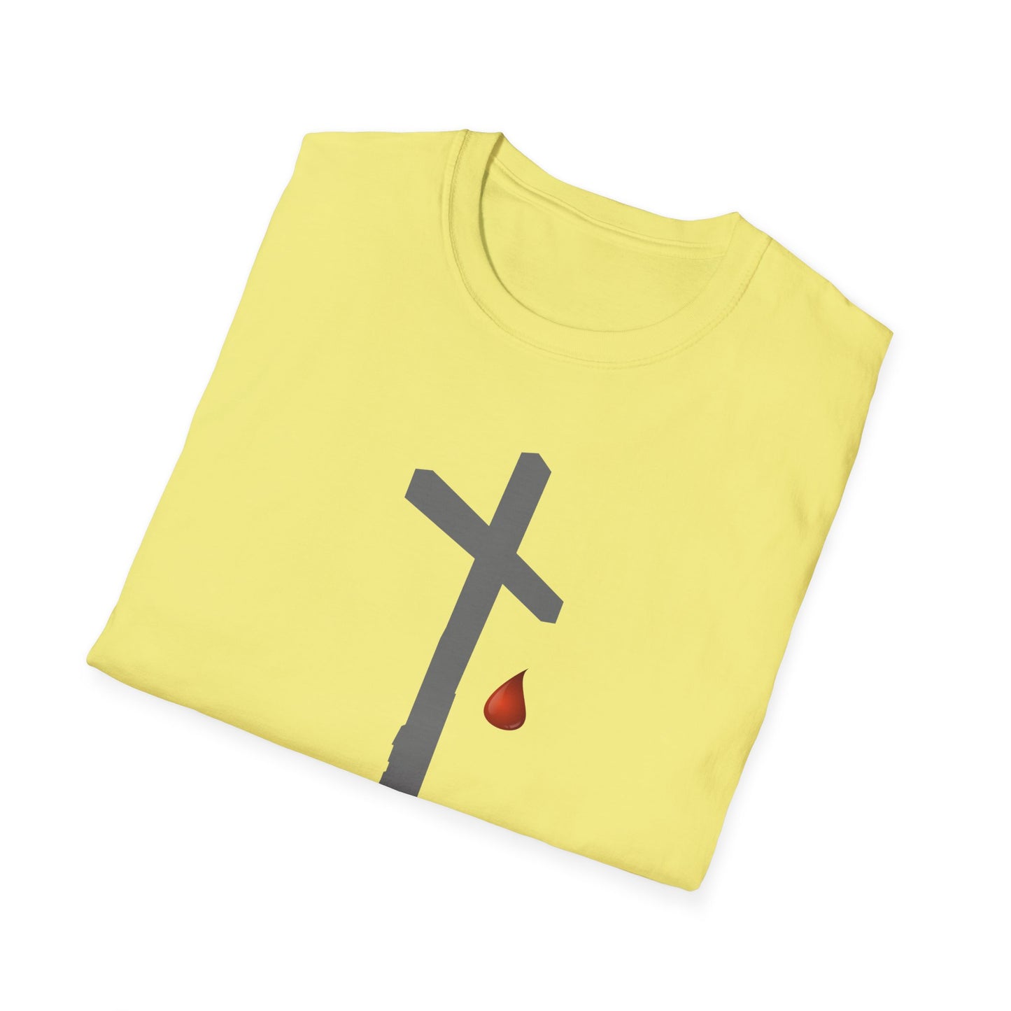 'The Blood' Faith-Inspired Unisex Softstyle T-Shirt