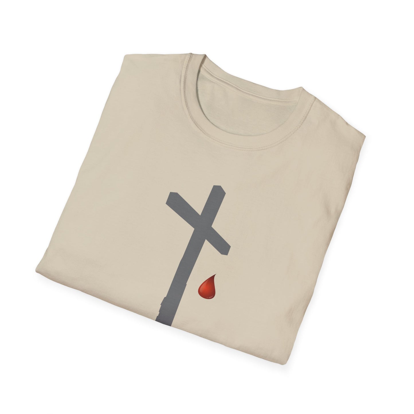 'The Blood' Faith-Inspired Unisex Softstyle T-Shirt
