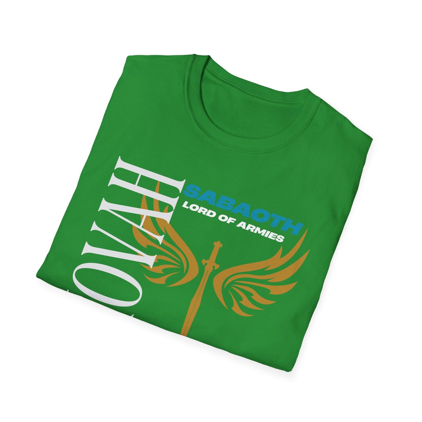 Jehovah Sabaoth Unisex Softstyle T-Shirt - Spiritual Faith Tee