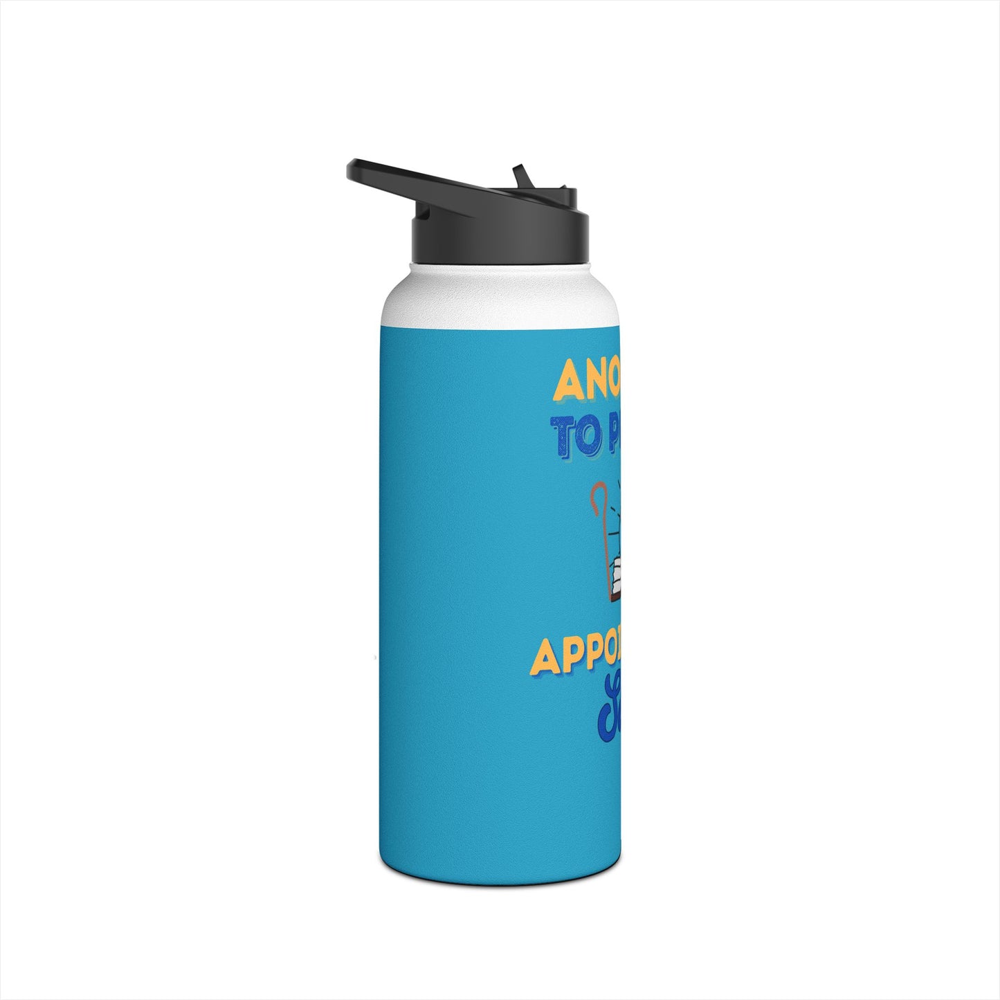 Anointed to Preach, Appointed to Serve Stainless Steel Water Bottle — Christian Faith Travel Bottle