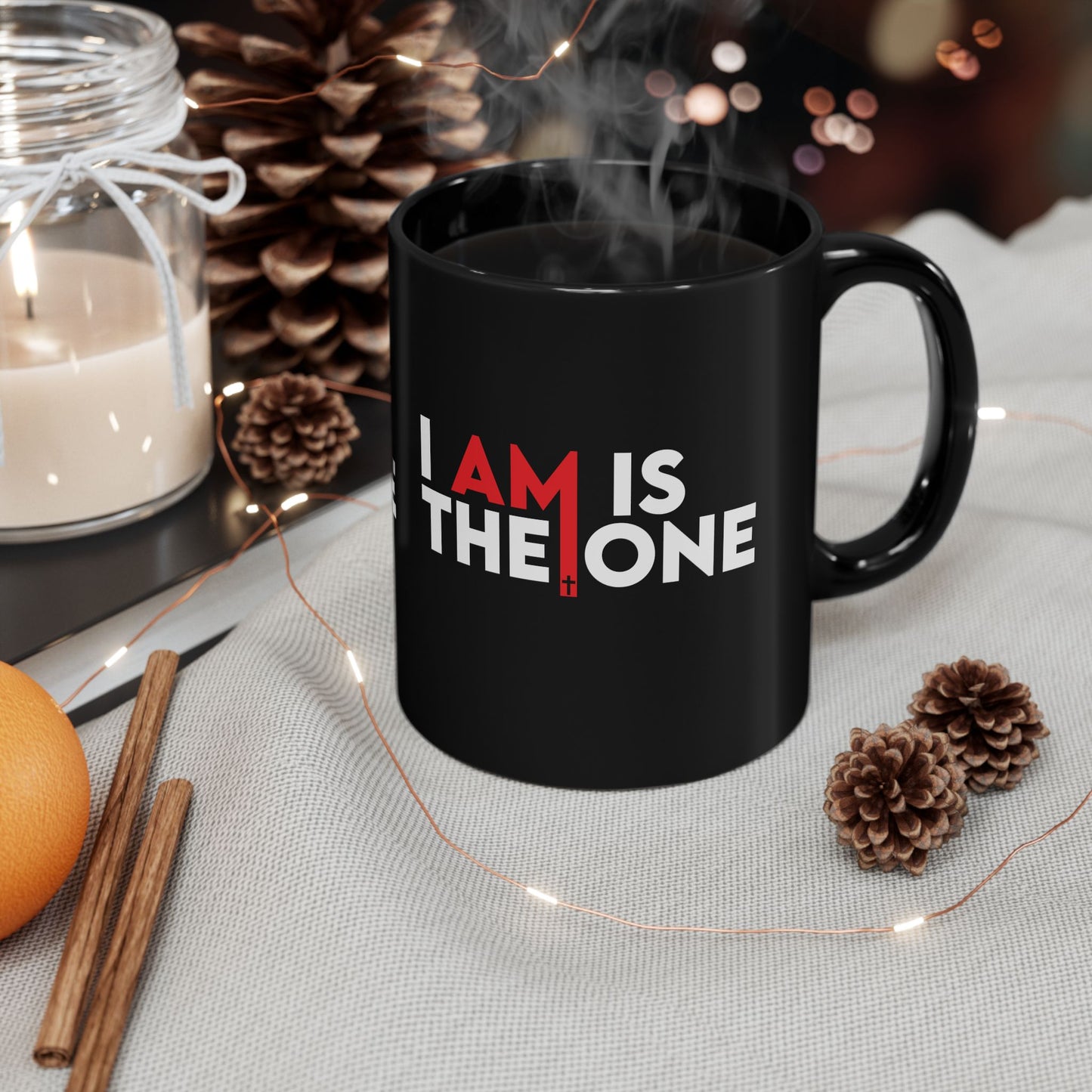 I Am Is The One, Black Mug (11oz, 15oz)