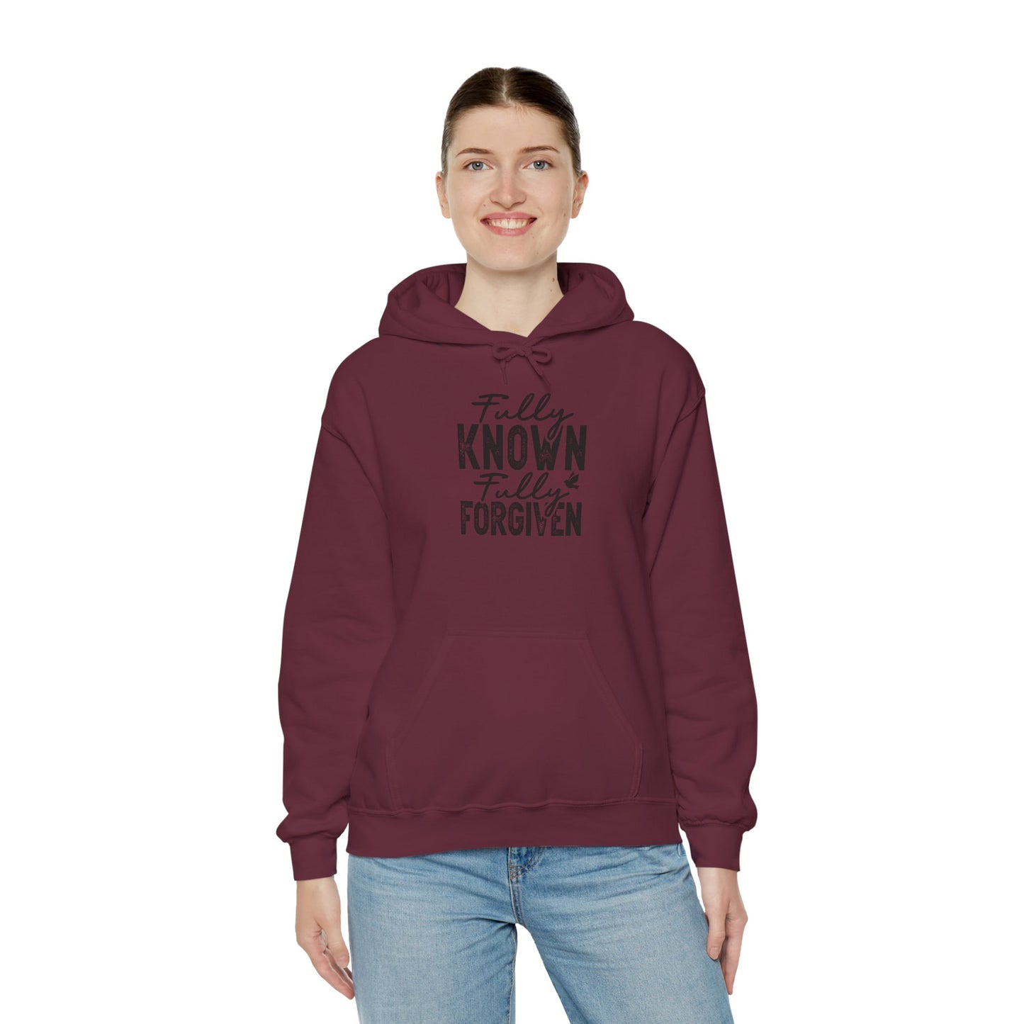 Fully Known & Forgiven Hoodie - Unisex Heavy Blend Sweatshirt