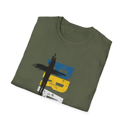 Pray Colorful T-Shirt — Religious Faith Graphic Tee