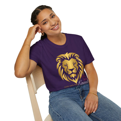 Bold Lion Graphic Unisex T-Shirt - Fierce Style for Animal Lovers