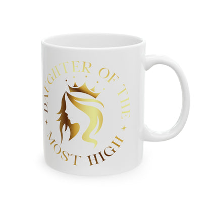 Daughter of the Most High Ceramic Mug | 11oz & 15oz | Inspirational Gift