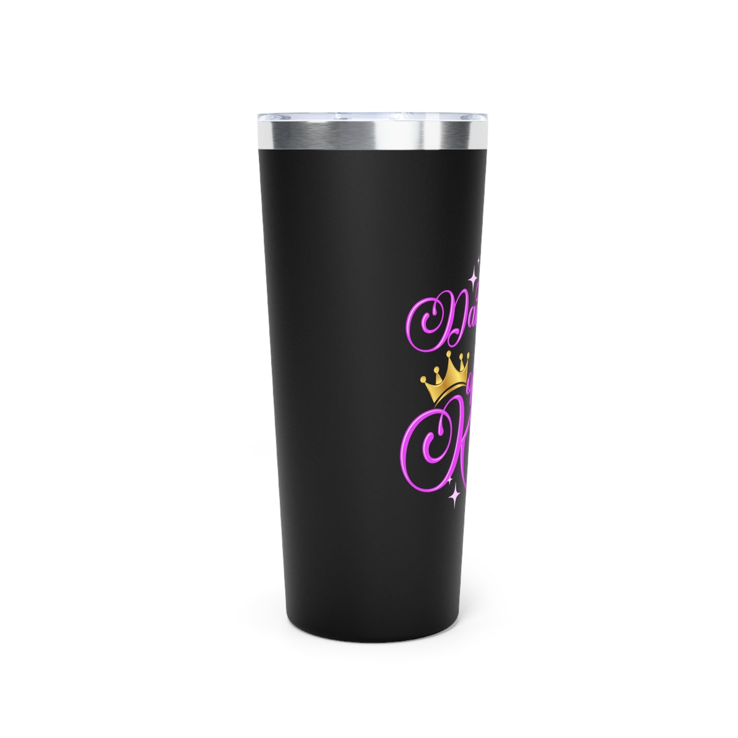 Daughter of the King Tumbler | 22oz Copper Vacuum Insulated Travel Mug | Perfect Gift for Her, Birthday, Goddaughter, Graduation, Sibling's
