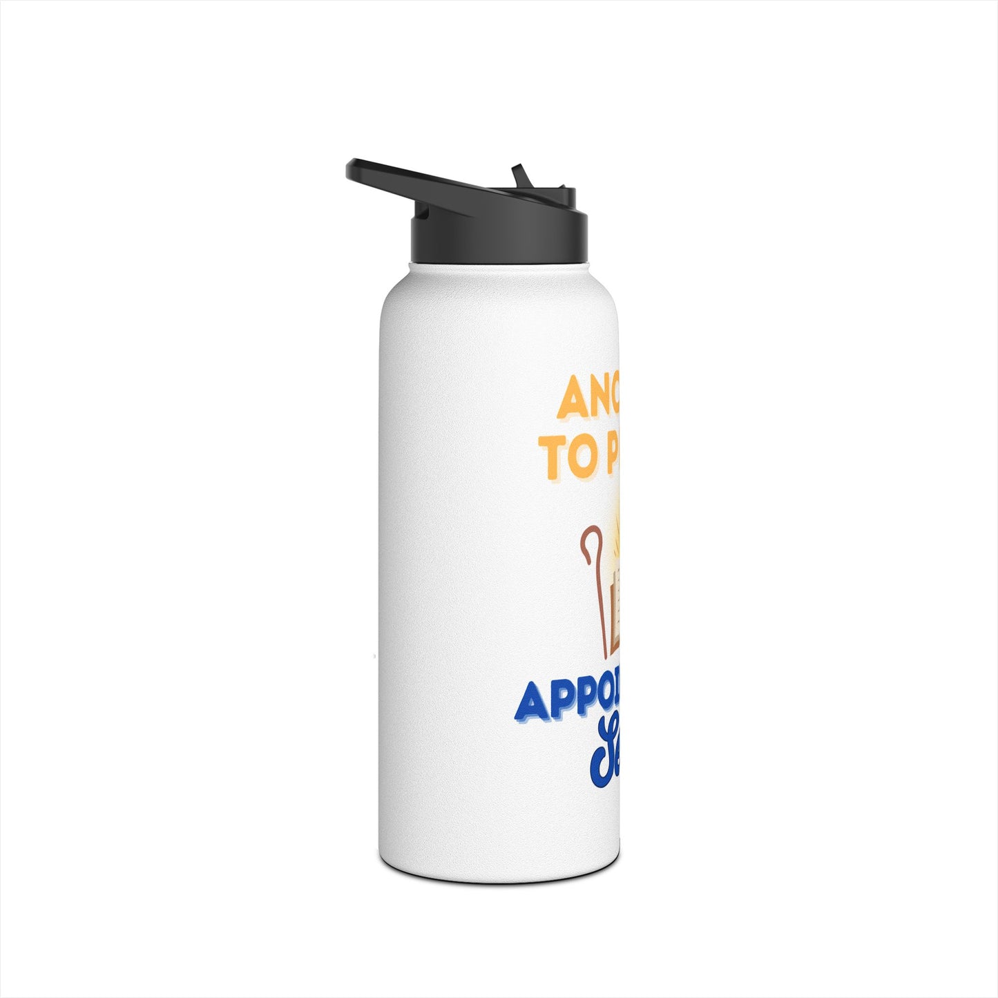 Anointed to Preach, Appointed to Serve Stainless Steel Water Bottle