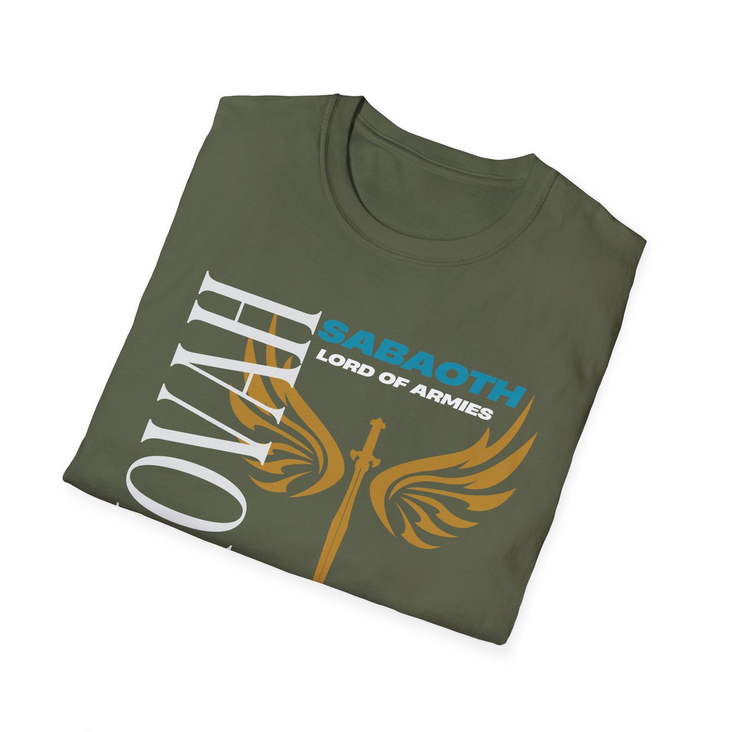Jehovah Sabaoth Unisex Softstyle T-Shirt - Spiritual Faith Tee