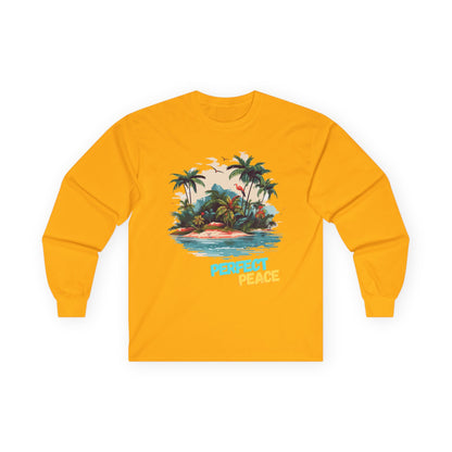 Perfect Peace Long Sleeve Tee for Relaxation Lovers