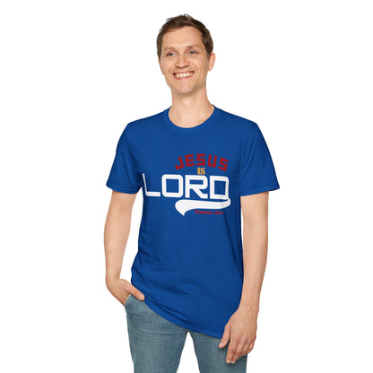 Inspirational Jesus is Lord T-Shirt | Unisex Softstyle Tee for Faith & Fellowship