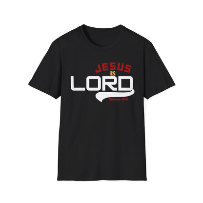 Inspirational Jesus is Lord T-Shirt | Unisex Softstyle Tee for Faith & Fellowship
