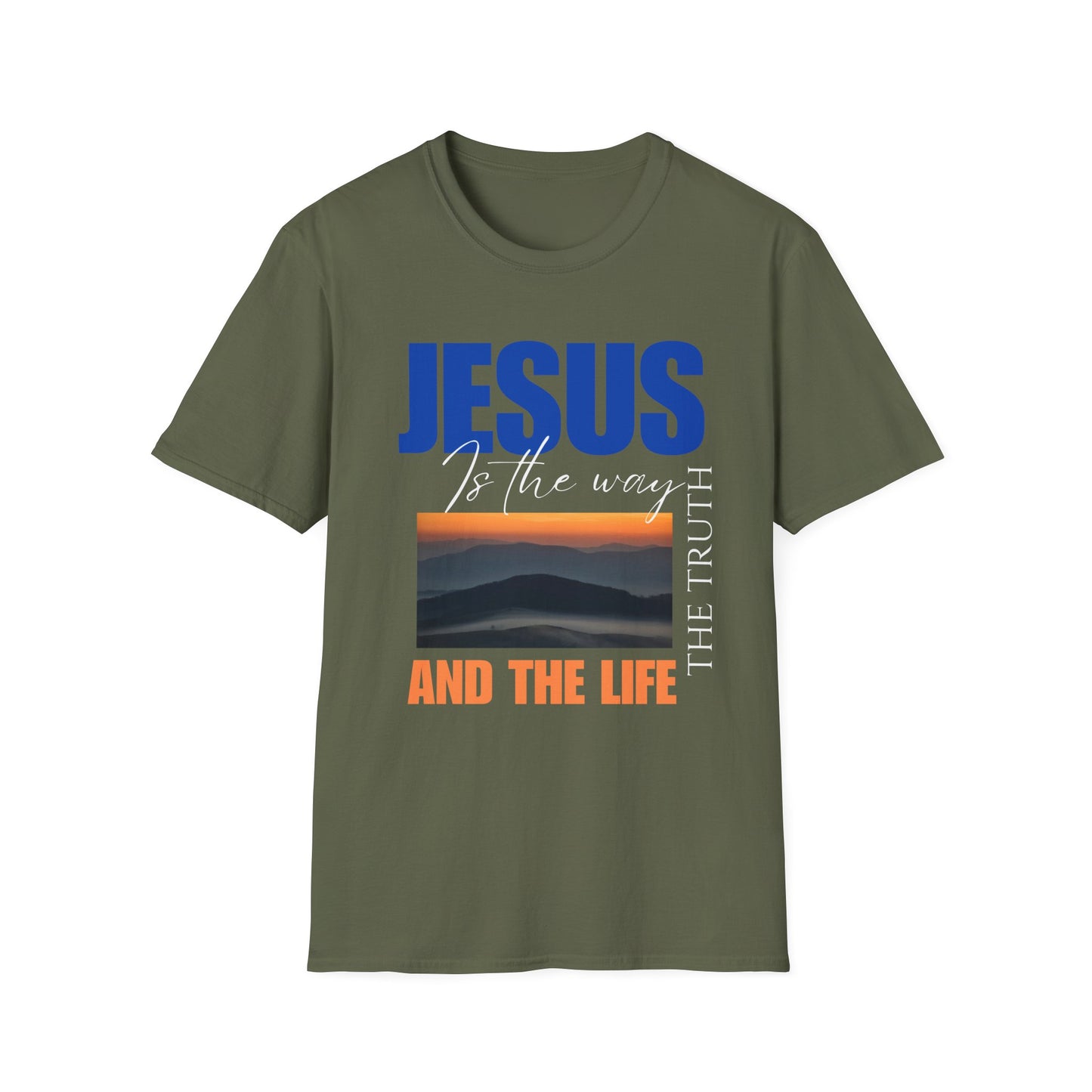 Inspirational Jesus Quote Unisex Softstyle T-Shirt
