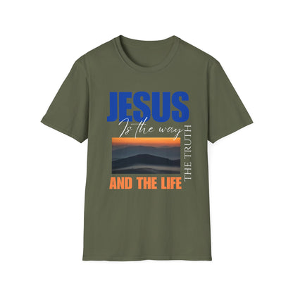 Inspirational Jesus Quote Unisex Softstyle T-Shirt