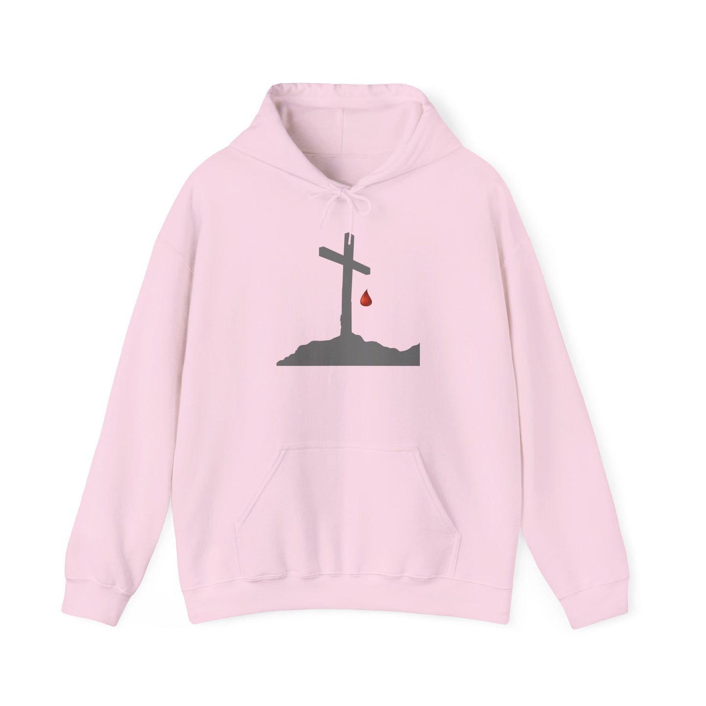 Faith-Inspired Unisex Hoodie with Cross Design