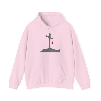Faith-Inspired Unisex Hoodie with Cross Design