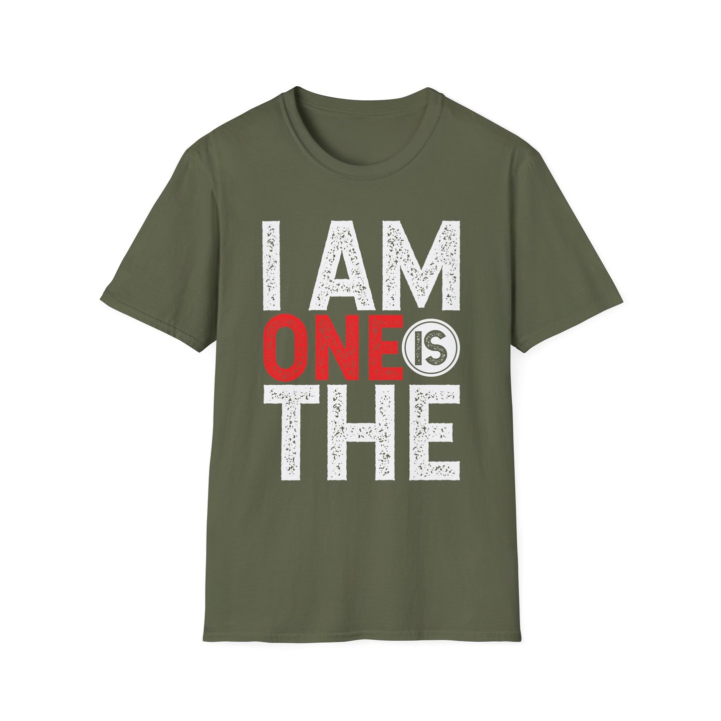 I Am One Is The, Unisex Softstyle T-Shirt