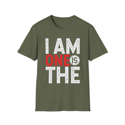 I Am One Is The, Unisex Softstyle T-Shirt