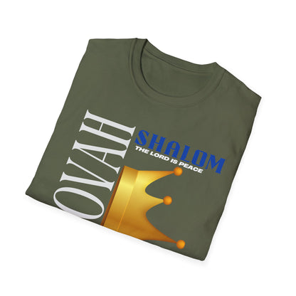 Jehovah Shalom Unisex Softstyle T-Shirt - The Lord is Peace Tee