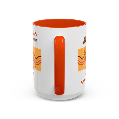 Colorful Coffee Mug with God's Special Blend Design, Unique Gift for Coffee Lovers, Fun Kitchenware, Retro Style Mug, Creative Collectible