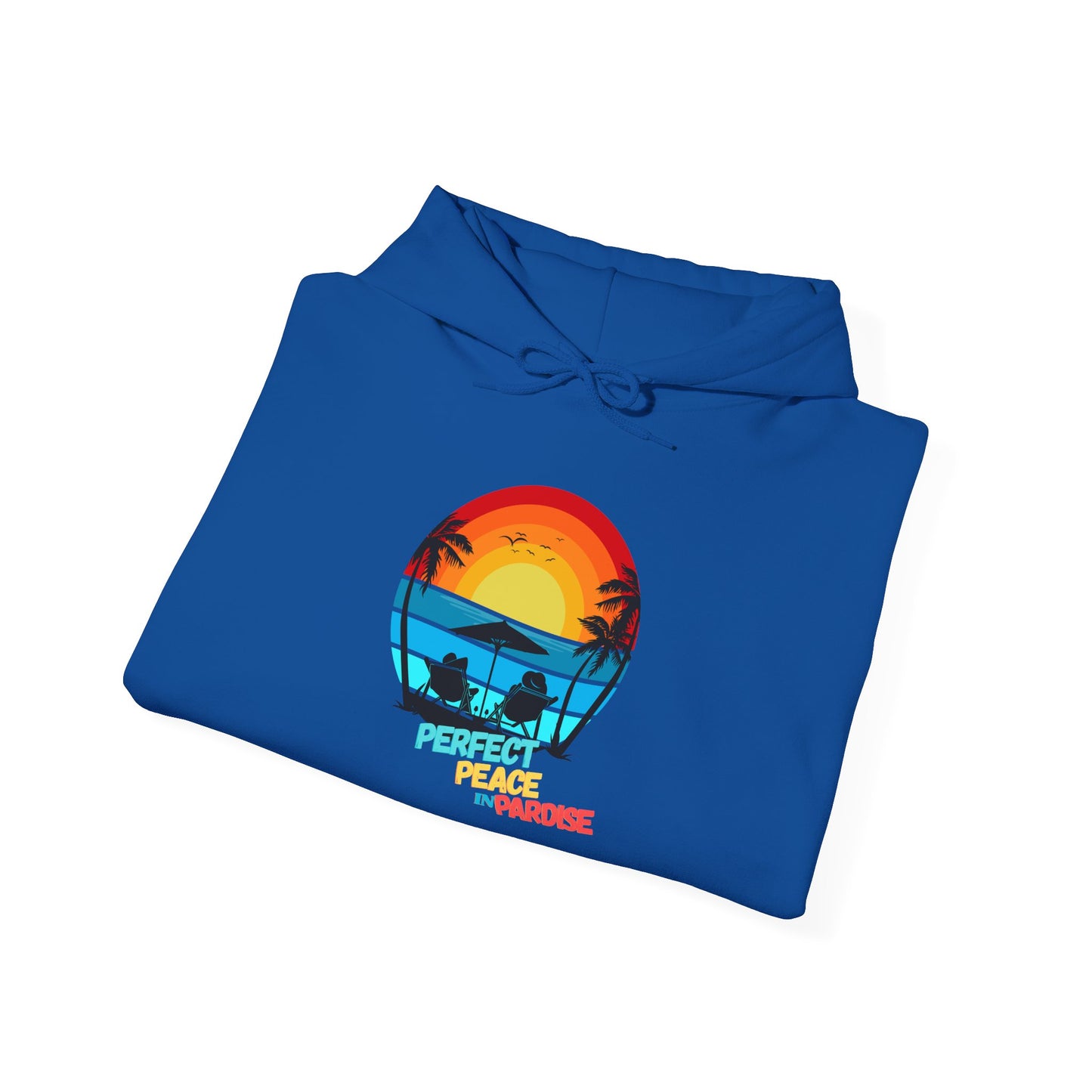 Tropical Sunset Hoodie - Unisex Heavy Blend™ Sweatshirt