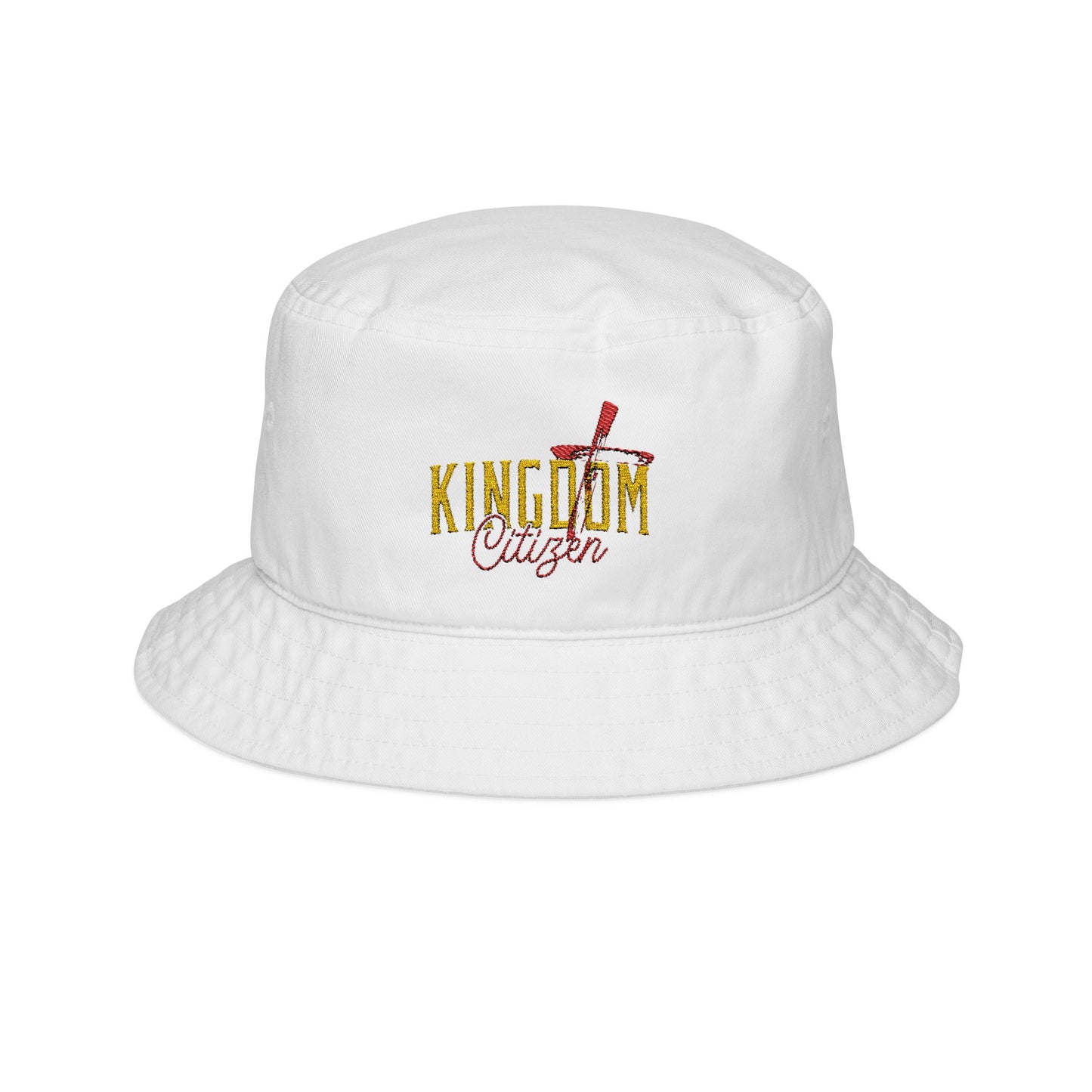 Embroidered Kingdom Citizen Bucket Hat - Stylish & Trendy Fashion Accessory
