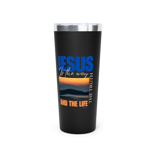 Inspirational Copper Tumbler, 22oz with Motivational Quote, Perfect Gift for Yogis, Travelers, and Coffee Lovers, Great for Christmas,