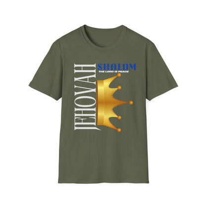 Jehovah Shalom Unisex Softstyle T-Shirt - The Lord is Peace Tee