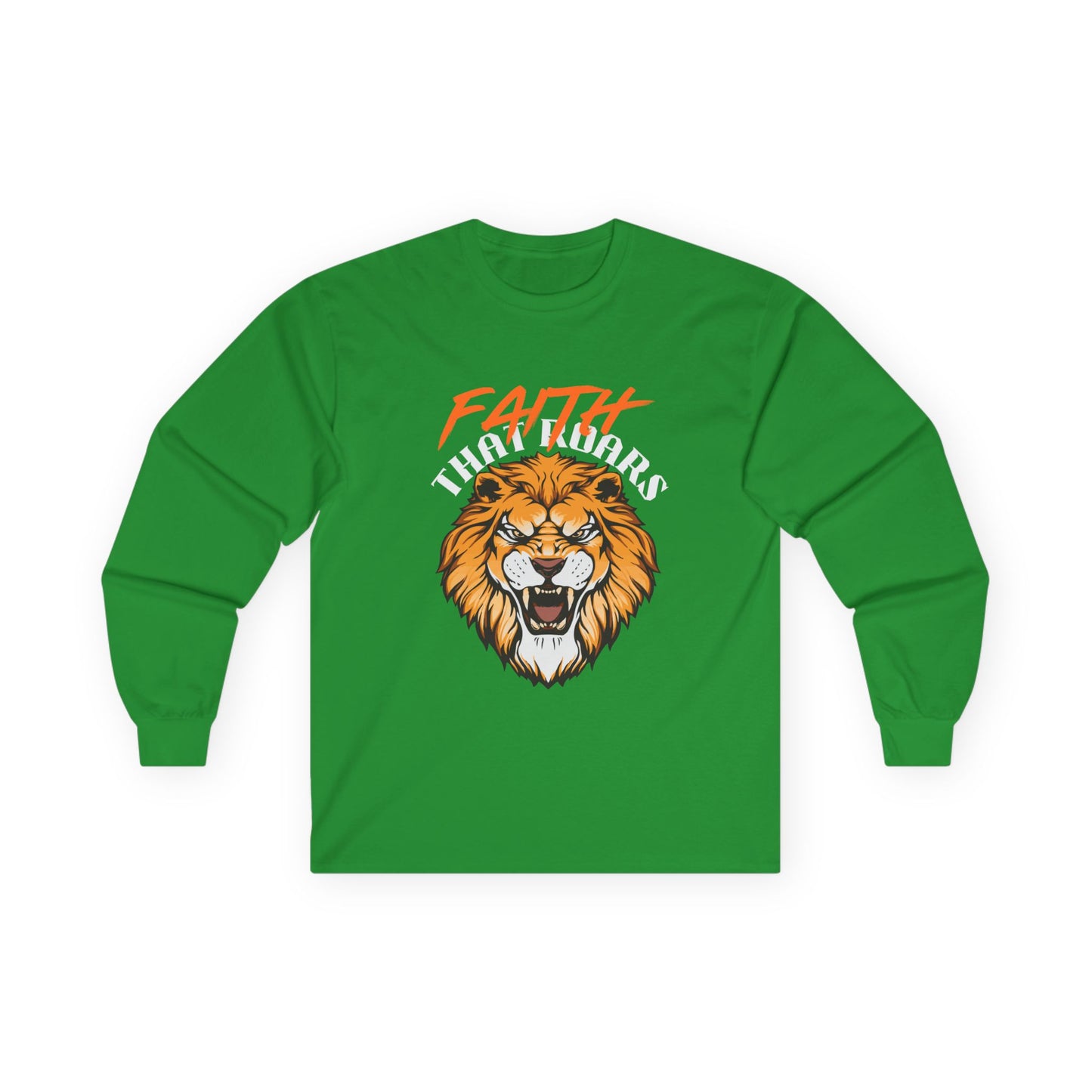 Faith That Roars Long Sleeve Tee