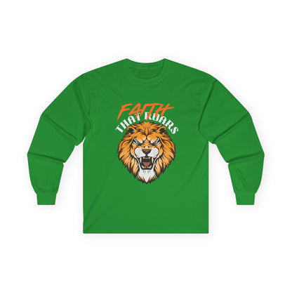 Faith That Roars Long Sleeve Tee