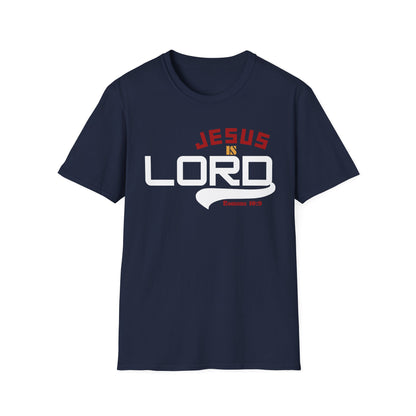 Inspirational Jesus is Lord T-Shirt | Unisex Softstyle Tee for Faith & Fellowship