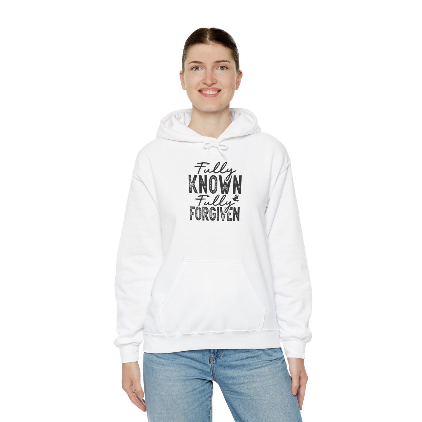 Fully Known & Forgiven Hoodie - Unisex Heavy Blend Sweatshirt