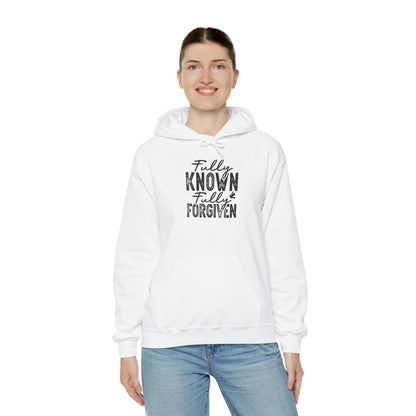 Fully Known & Forgiven Hoodie - Unisex Heavy Blend Sweatshirt
