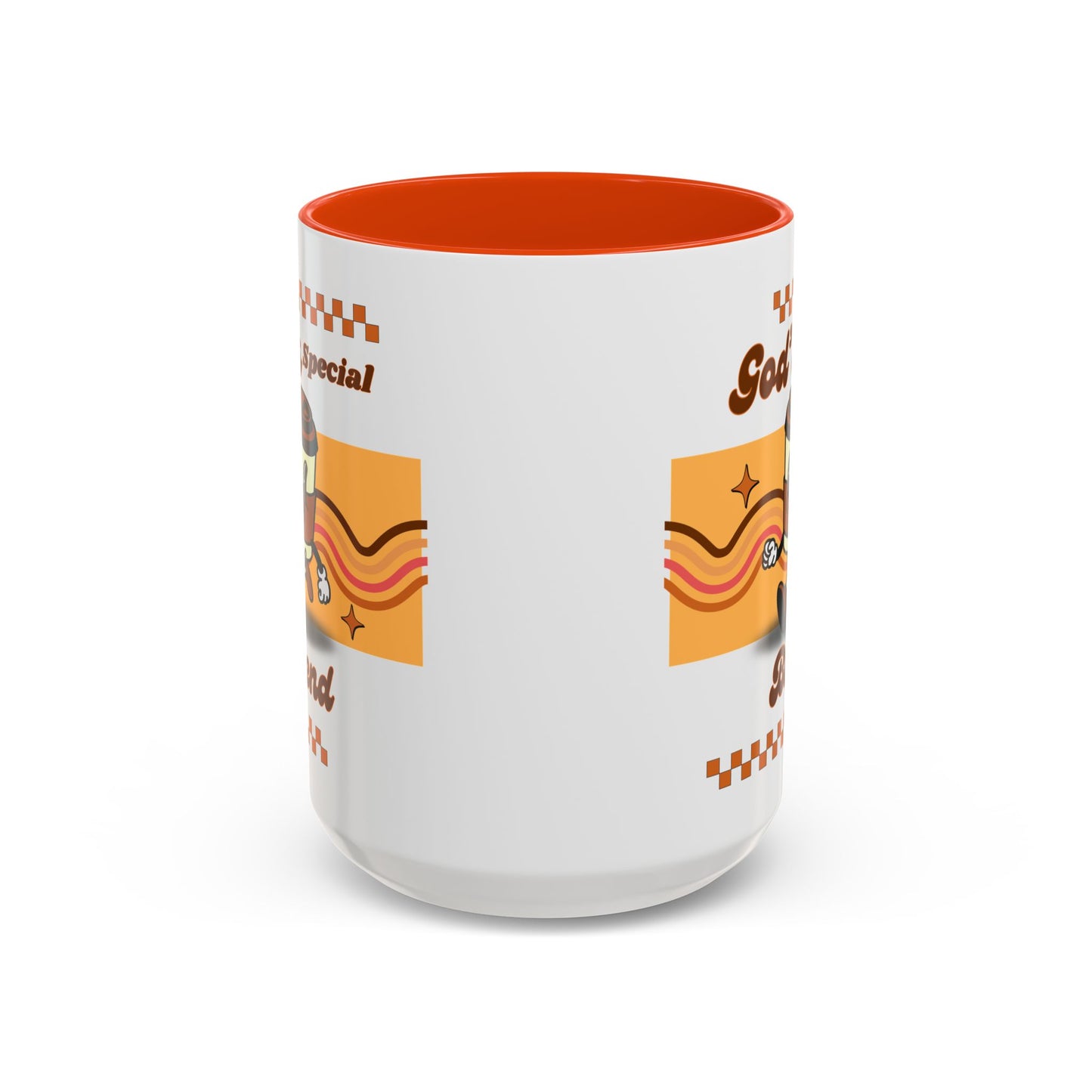 Colorful Coffee Mug with God's Special Blend Design, Unique Gift for Coffee Lovers, Fun Kitchenware, Retro Style Mug, Creative Collectible