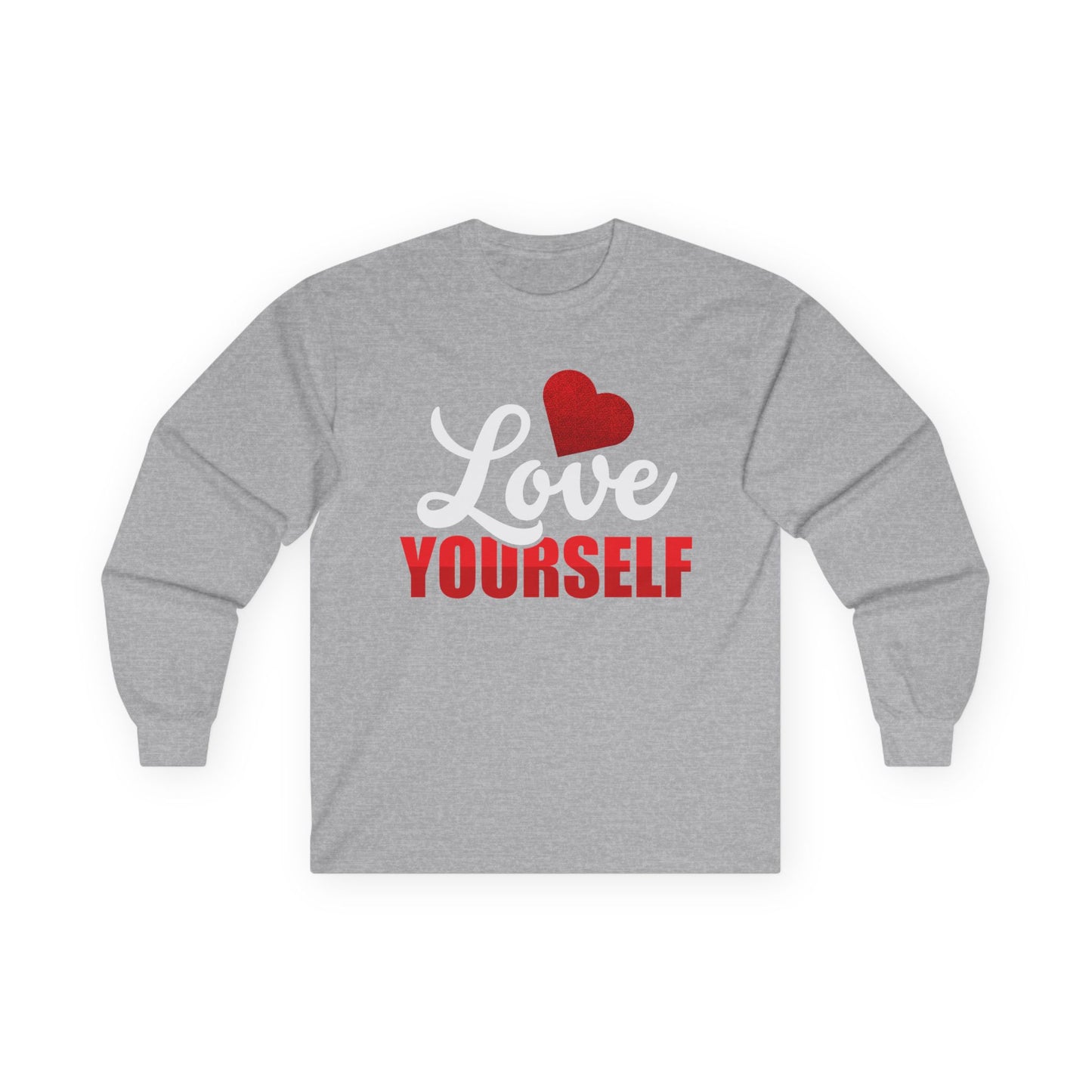 Love Yourself Long Sleeve Tee | Unisex Ultra Cotton Shirt for Self-Care