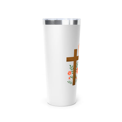 Copper Vacuum Insulated Tumbler - "Moms Are a Gift from God" - Inspirational Travel Mug