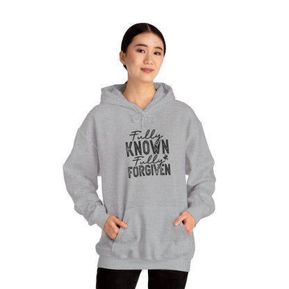 Fully Known & Forgiven Hoodie - Unisex Heavy Blend Sweatshirt