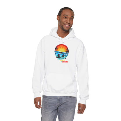 Tropical Sunset Hoodie - Unisex Heavy Blend™ Sweatshirt