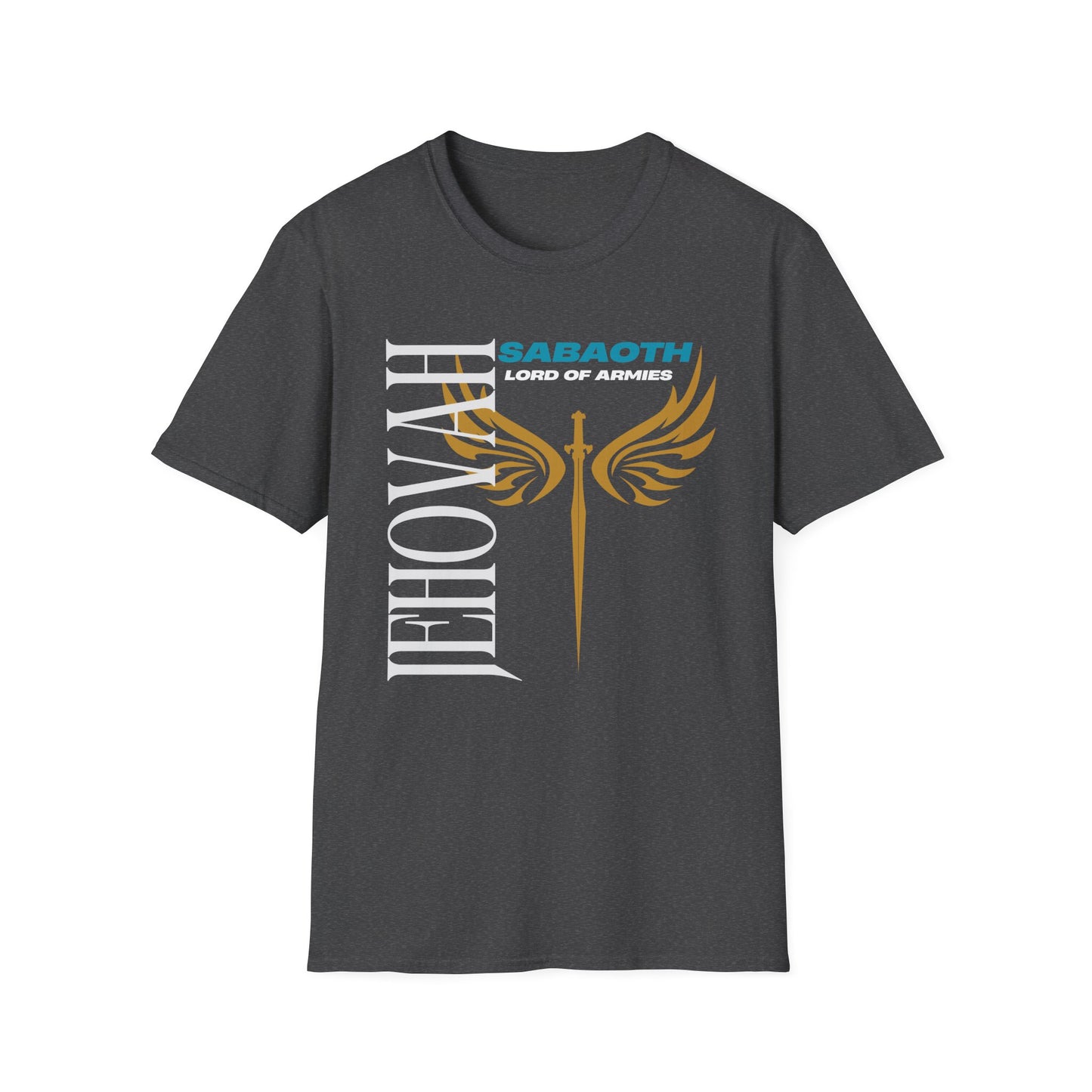 Jehovah Sabaoth Unisex Softstyle T-Shirt - Spiritual Faith Tee
