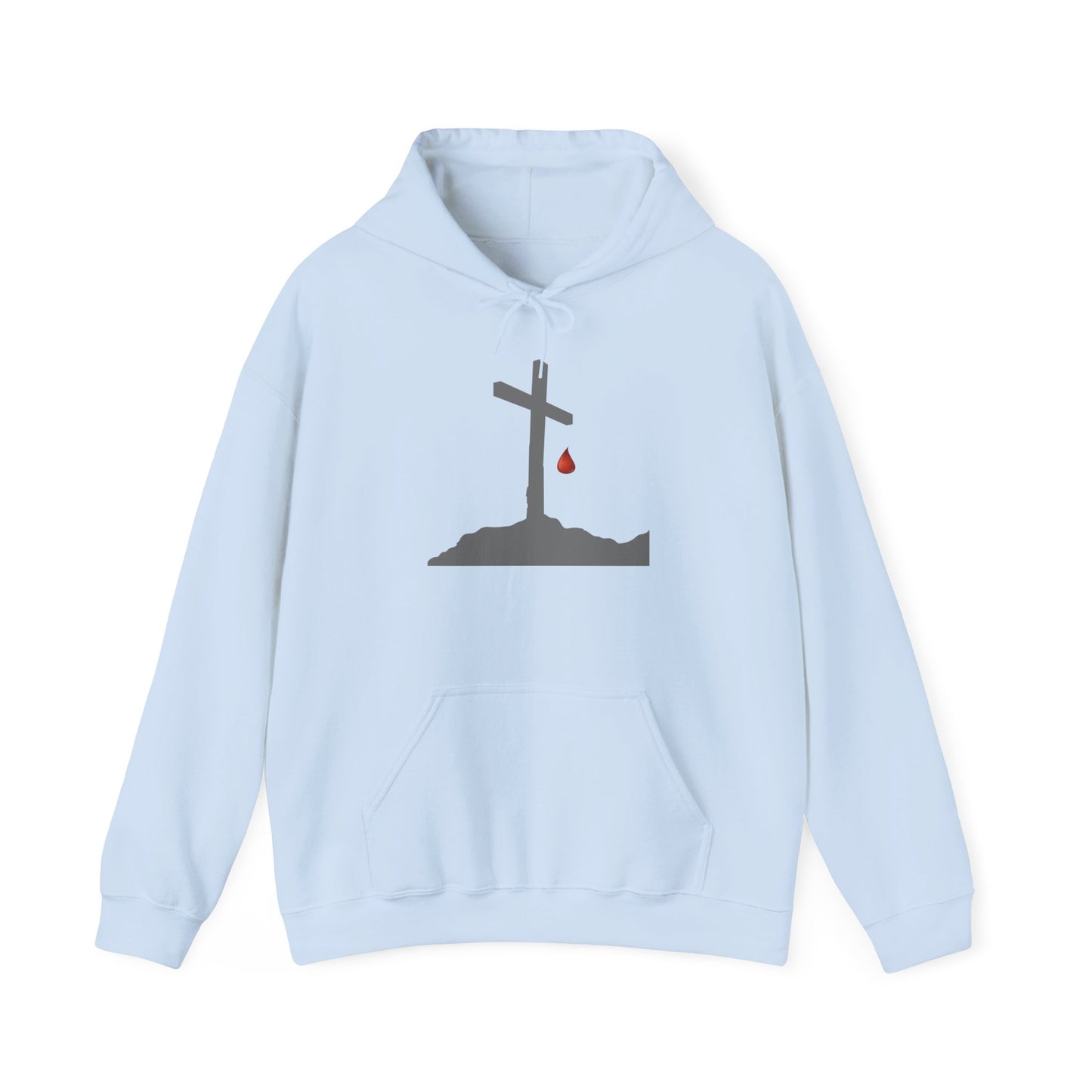 Faith-Inspired Unisex Hoodie with Cross Design