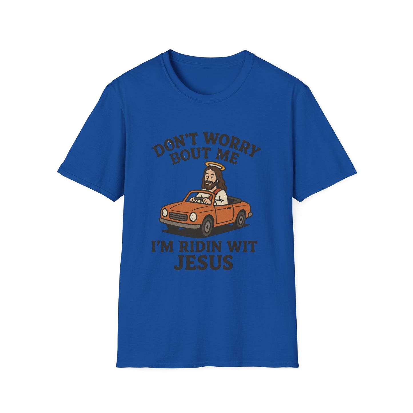 Ridin' Wit Jesus Unisex Softstyle T-Shirt