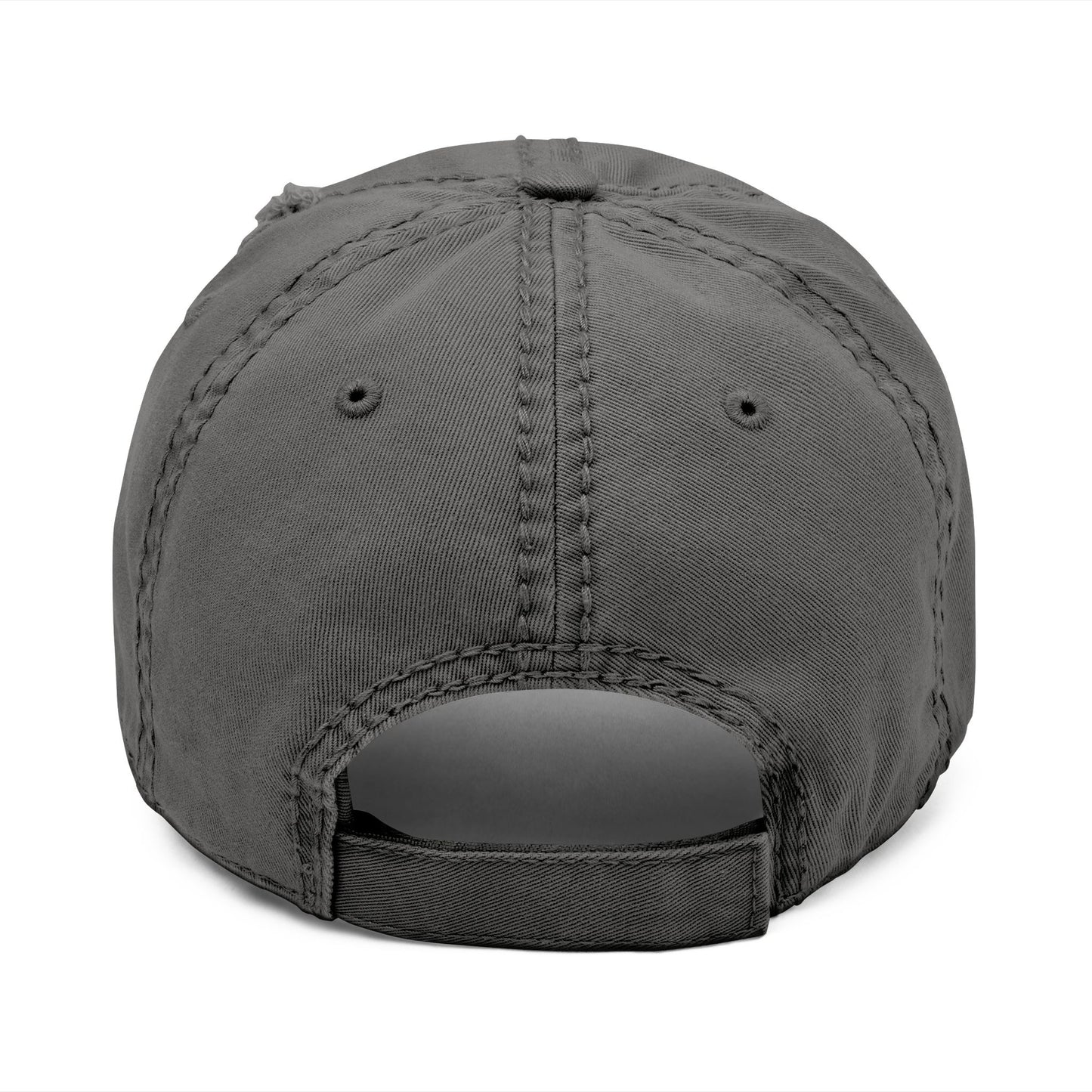Kingdom Distressed Dad Hat - Casual Embroidered Cap for Everyday Style