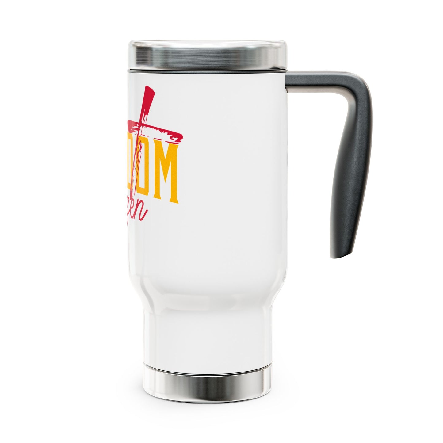 Kingdom Citizen Stainless Steel Travel Mug - 14oz with Handle for Daily Inspiration